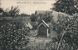 John Brown's Grave, Adirondack Mountains, NY Postcard