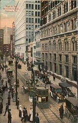 Wood St. bet. 5th & Liberty Ave., Pittsburgh Postcard