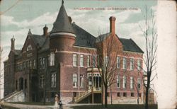 Children's Home, Cambridge, Ohio Postcard