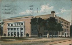 Auditorium & New Life Insurance Bldgs., Minneapolis Postcard