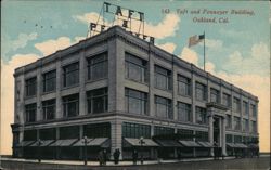 Taft and Pennover Building, Oakland, CA Postcard