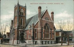 Methodist Episcopal Church, Muncie, IN Postcard