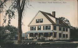 "The Elms", North Middleboro, MA Postcard