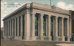 First National Bank Building, Kansas City Postcard