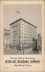 Aetna Life Insurance Company Home Office Building, Hartford Postcard