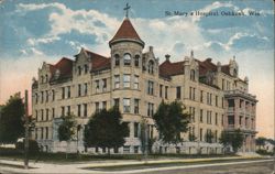 St. Mary's Hospital, Oshkosh, Wis. Postcard