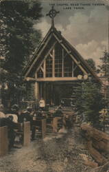 The Chapel near Tahoe Tavern, Lake Tahoe Postcard