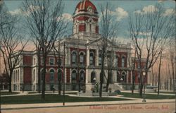 Elkhart County Court House, Goshen, IN Postcard