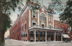 Elks Temple, Ft. Wayne, Indiana Postcard