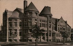 Public Library, Toledo, Ohio Postcard