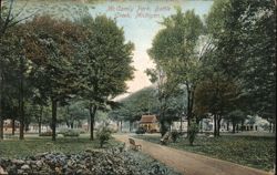 McCamly Park, Battle Creek, Michigan Postcard