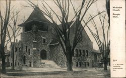 Methodist Church, Sturgis, Mich. Postcard