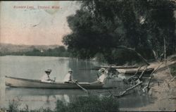 Klinger Lake, Sturgis, Michigan Postcard