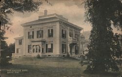 Old Ladies Home, Bath, ME Postcard