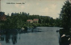 Little River, Cornish, Maine Postcard