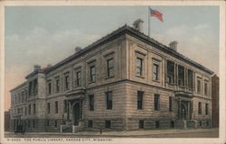 The Public Library Postcard