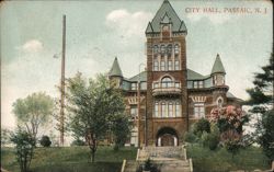 City Hall, Passaic, NJ Postcard