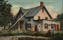 The Hetfield House, Elizabeth, NJ - Built in 1667 Postcard