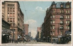 Superior Street, Duluth, Minn. Postcard