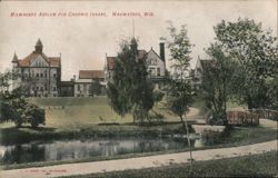 Milwaukee Asylum for Chronic Insane, Wauwatosa, Wis. Postcard