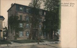 Old Ladies Home, Elizabeth, NJ Postcard