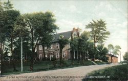 Historic Mill Park Hotel (Washington's Headquarters) Postcard