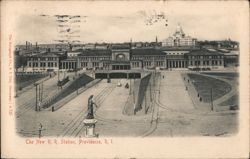 New Union Station, Providence, RI Postcard