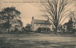 House Struck by Cannon Ball during Revolutionary War, Springfield Postcard