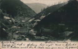 Burke Canyon Mining Operations, Wallace, Idaho Postcard