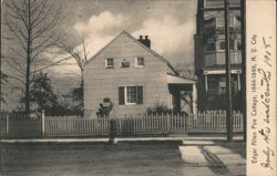 Edgar Allan Poe Cottage, New York City Postcard