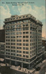 Rialto Building, 9th and Grand Avenue, Kansas City Postcard