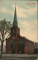 M. E. Church, Columbus, Mississippi Postcard