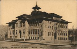 Central School, Boise, Idaho Postcard