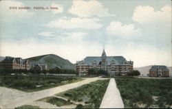 State Academy, Pocatello, Idaho Postcard