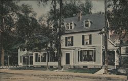 Bourne Cottage, Housatonic Street, Lenox, MA Postcard