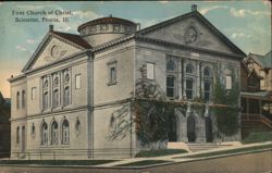 First Church of Christ, Scientist, Peoria, Ill. Postcard