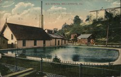 Big Spring, Bellefonte, PA Postcard