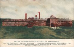 Plant of Illinois Watch Company Postcard