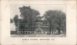 Public School, Glenview, Illinois Postcard