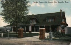 Cherokee Country Club, Kingston Pike, Knoxville Postcard