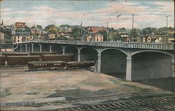 Knoxville, Tenn. The Viaduct Postcard