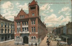 Market House and Market Square, Knoxville, Tenn Postcard