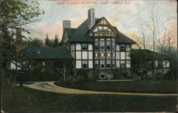 Lake Forest Hospital, Lake Forest, Illinois Postcard