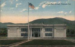 Ventura High School, Ventura, CA Postcard