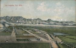 Los Angeles, Cal. 1873 Postcard