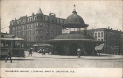 Transfer House, Decatur, Illinois Postcard