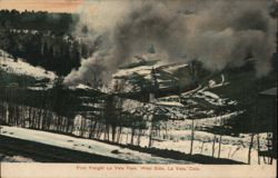 First Freight La Veta Pass, West Side Postcard