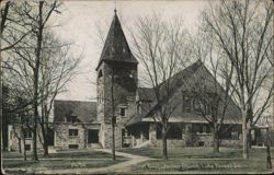 First Presbyterian Church, Lake Forest, IL Postcard