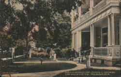 Residence of John C. Webb, Demopolis, Alabama Postcard