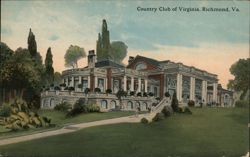 Country Club of Virginia, Richmond, VA Postcard